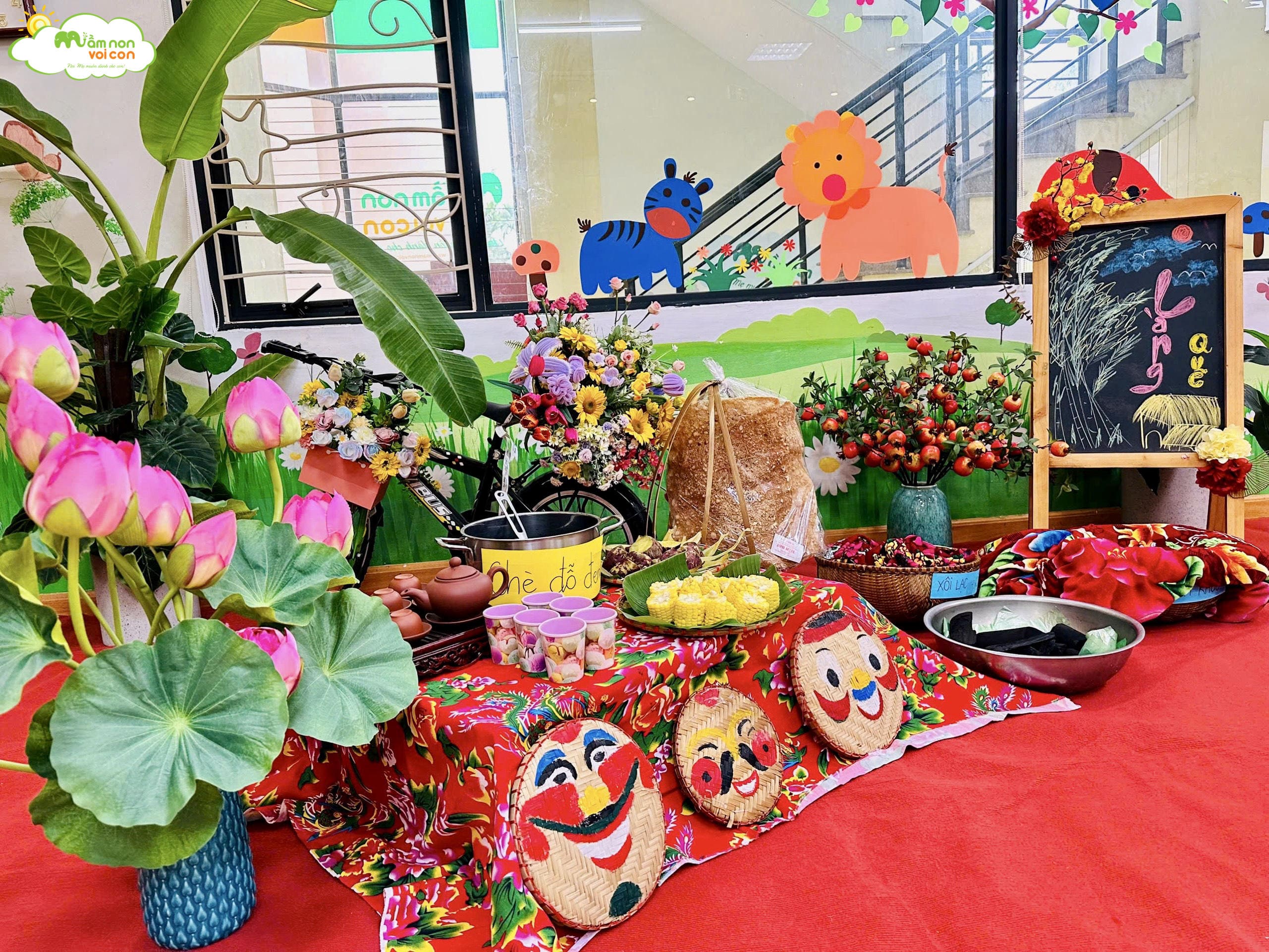 CÙNG LƯU GIỮ KÝ ỨC TUỔI THƠ CON THẬT ĐẸP - TRƯỜNG MẦM NON VOI CON