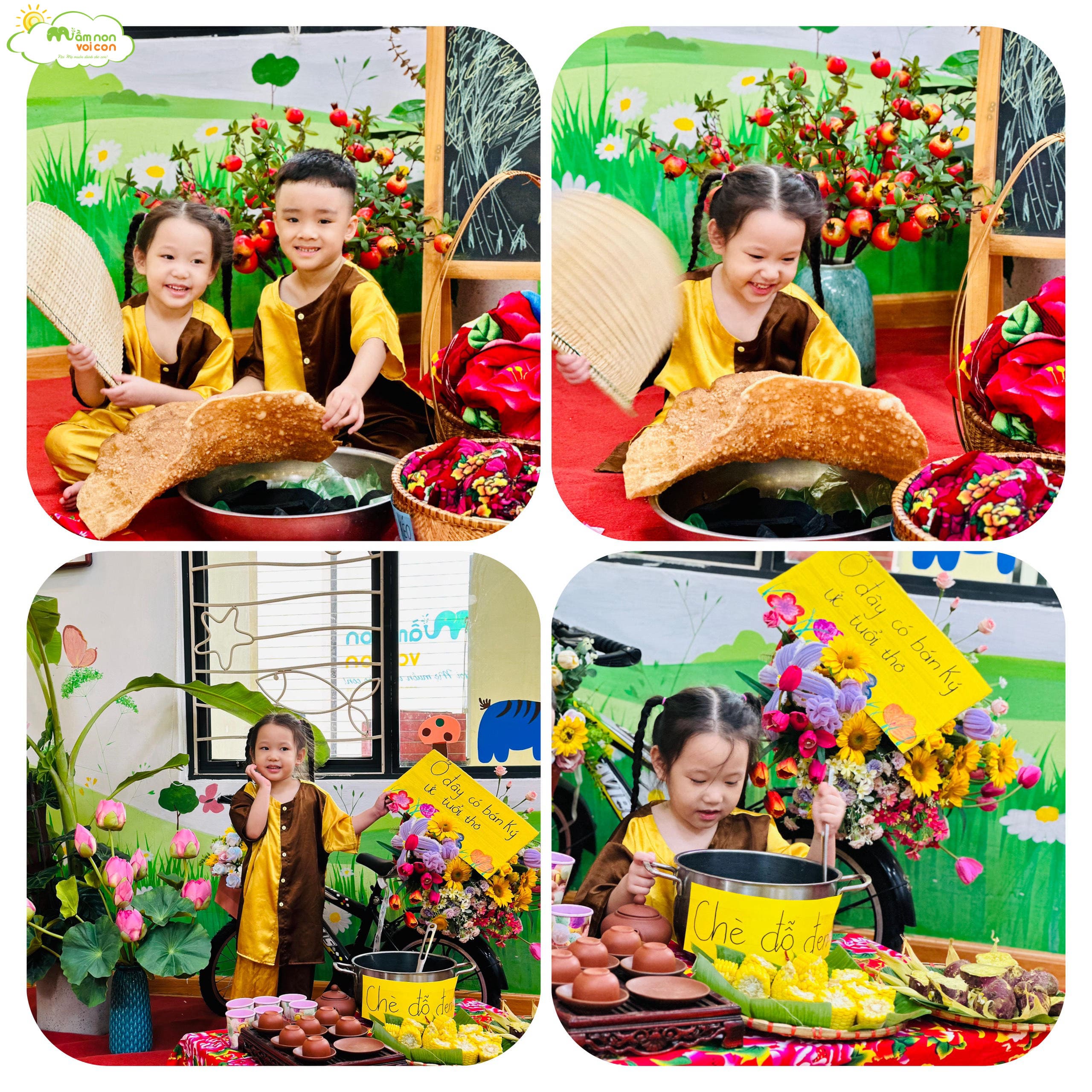 CÙNG LƯU GIỮ KÝ ỨC TUỔI THƠ CON THẬT ĐẸP - TRƯỜNG MẦM NON VOI CON