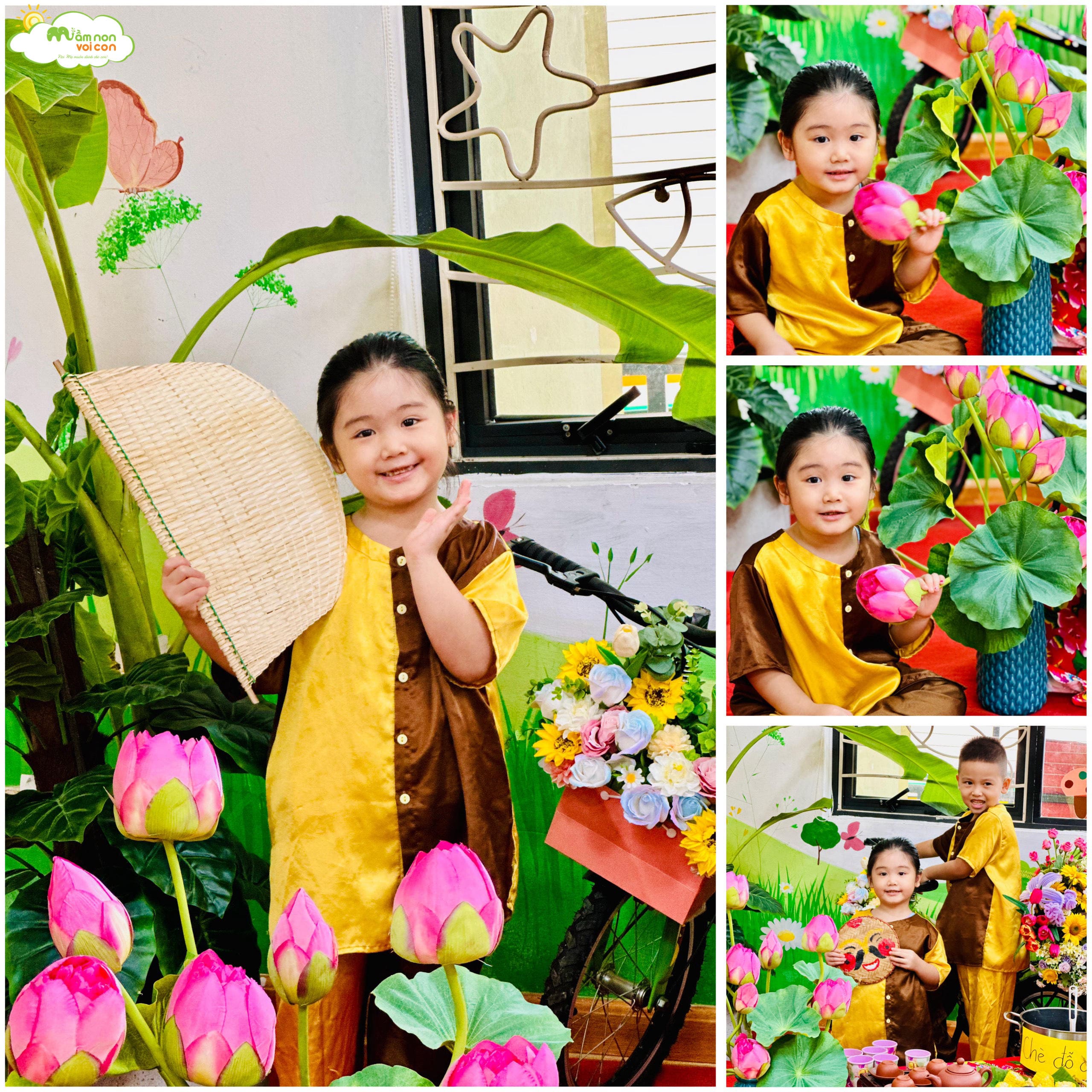 CÙNG LƯU GIỮ KÝ ỨC TUỔI THƠ CON THẬT ĐẸP - TRƯỜNG MẦM NON VOI CON