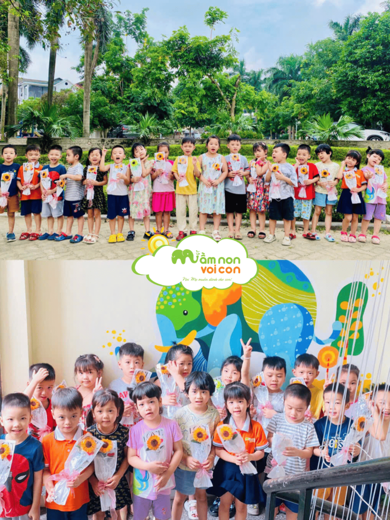 CHÀO MỪNG NGÀY PHỤ NỮ VIỆT NAM 20/10 - TRƯỜNG MẦM NON VOI CON