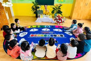 THÍ NGHIỆM: “TRỨNG CHÌM, TRỨNG NỔI” - TRƯỜNG MẦM NON VOI CON