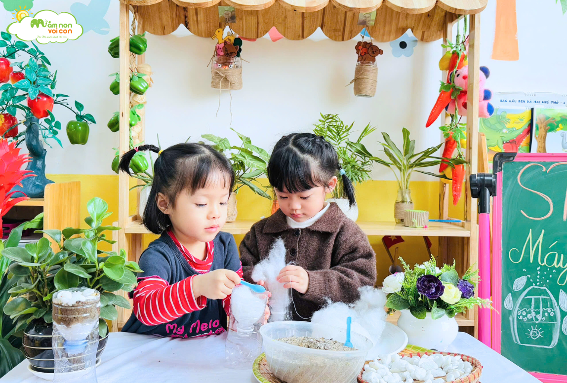 STEAM MÁY LỌC NƯỚC MINI - LỚP E4 STEAM MÁY LỌC NƯỚC MINI - LỚP E4 - TRƯỜNG MẦM NON VOI CON