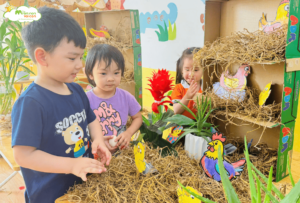 STEAM: “TRANG TRẠI GÀ E4” - TRƯỜNG MẦM NON VOI CON