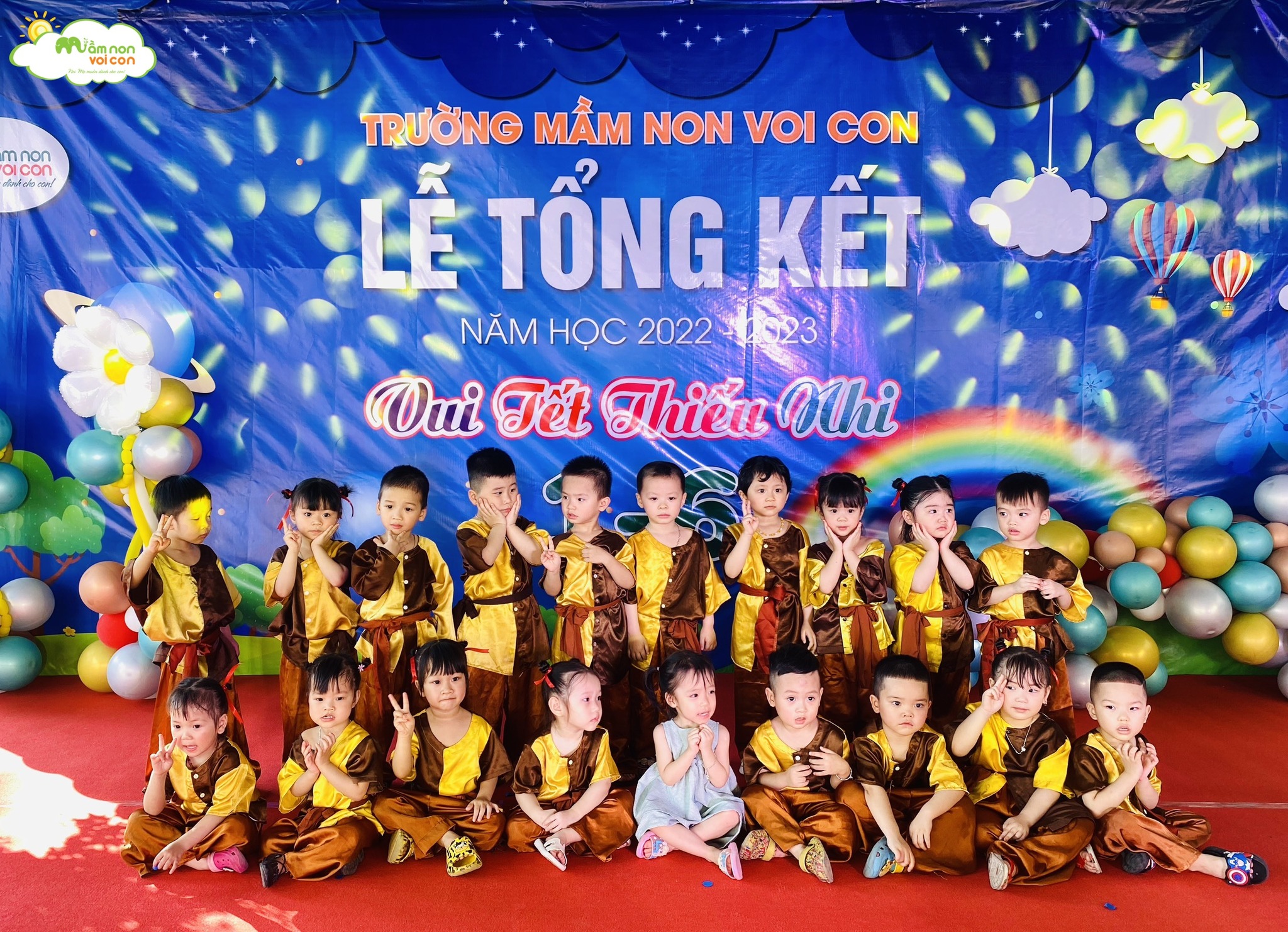 LỄ TỔNG KẾT NĂM HỌC 2022 - 2023 VÀ VUI TẾT THIẾU NHI 1/6 - TRƯỜNG MẦM NON VOI CON