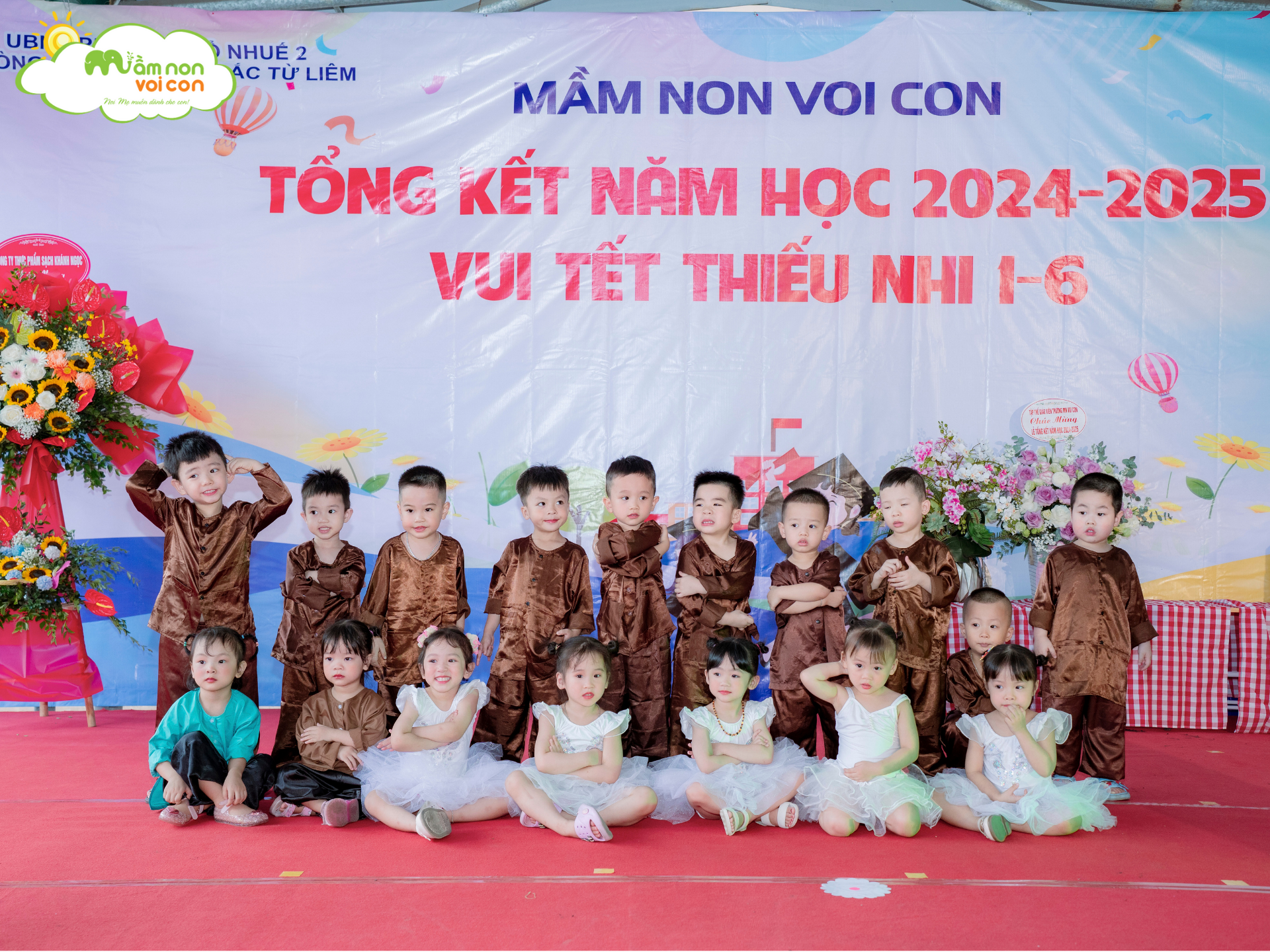 TỔNG KẾT NĂM HỌC – VUI TẾT THIẾU NHI TẠI MẦM NON VOI CON - TRƯỜNG MẦM NON VOI CON