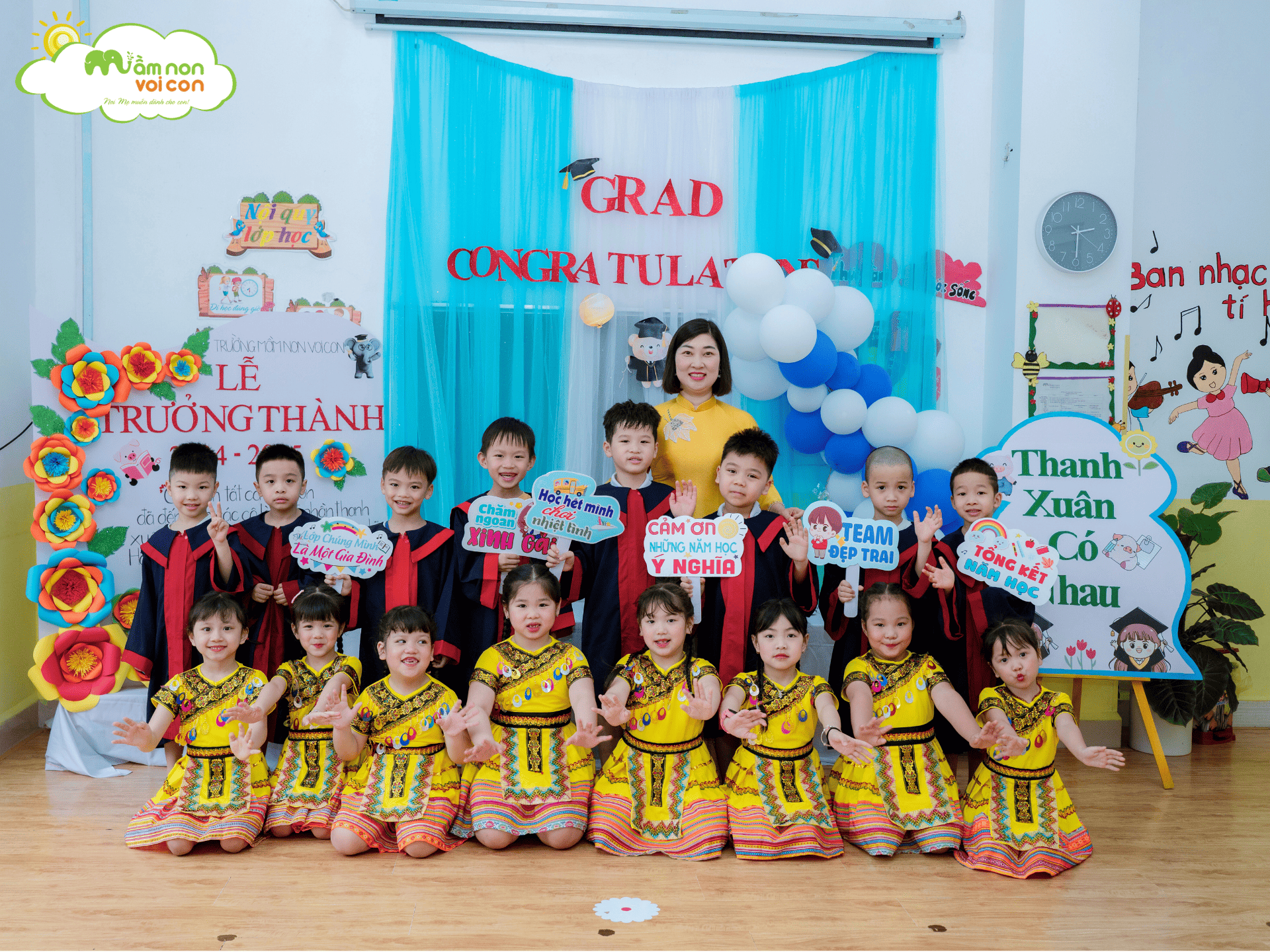 TỔNG KẾT NĂM HỌC – VUI TẾT THIẾU NHI TẠI MẦM NON VOI CON - TRƯỜNG MẦM NON VOI CON