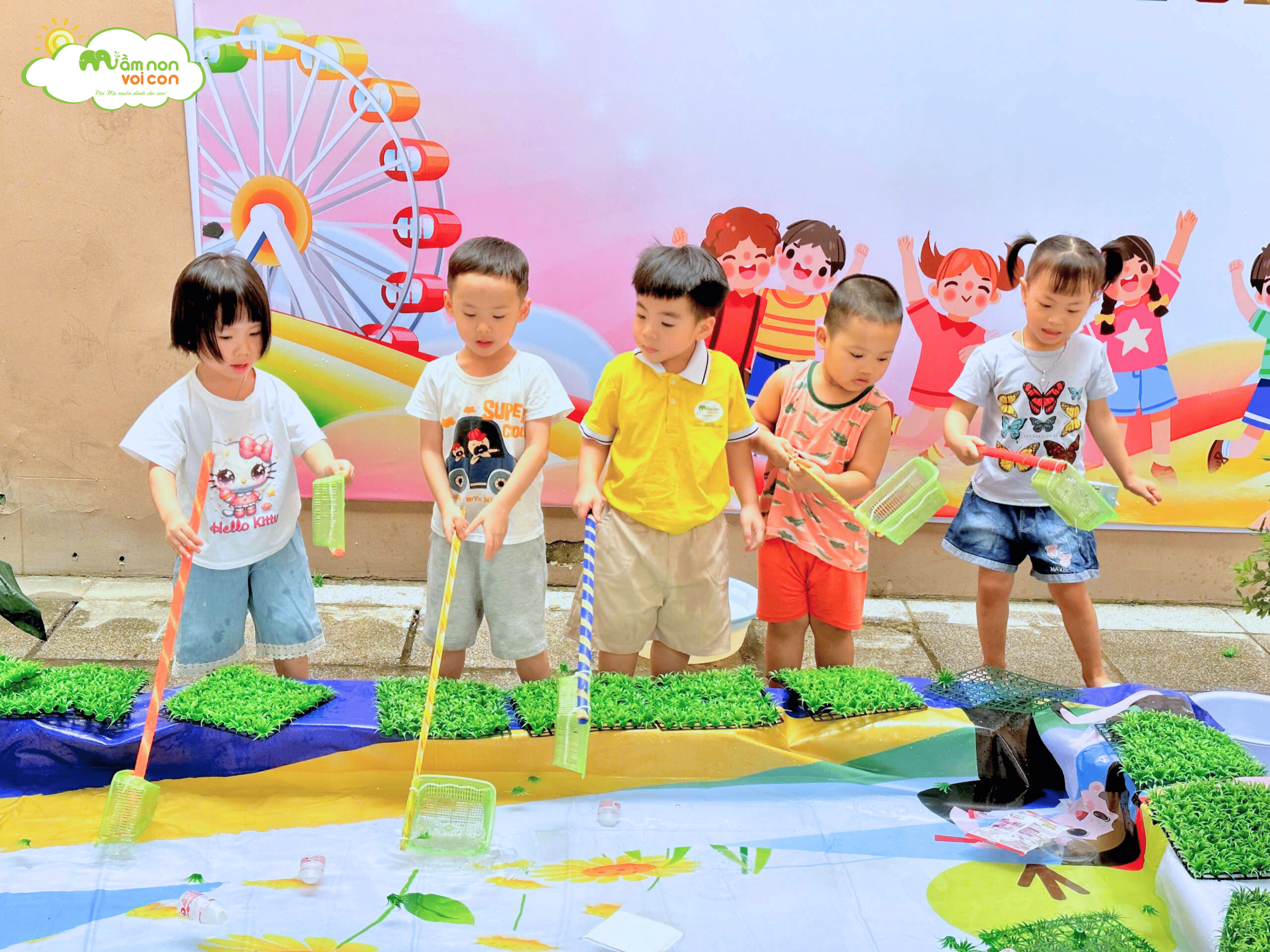 GIẢI CỨU DÒNG SÔNG – HÀNH TRÌNH BẢO VỆ MÔI TRƯỜNG CỦA CÁC CHIẾN BINH NHÍ GIẢI CỨU DÒNG SÔNG – HÀNH TRÌNH BẢO VỆ MÔI TRƯỜNG CỦA CÁC CHIẾN BINH NHÍ - TRƯỜNG MẦM NON VOI CON