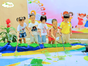 GIẢI CỨU DÒNG SÔNG – HÀNH TRÌNH BẢO VỆ MÔI TRƯỜNG CỦA CÁC CHIẾN BINH NHÍ - TRƯỜNG MẦM NON VOI CON