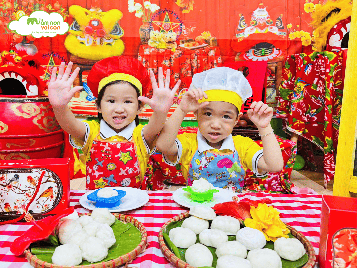 HƯƠNG VỊ TRUNG THU NGỌT NGÀO – BÉ TẬP LÀM BÁNH TRUNG THU HƯƠNG VỊ TRUNG THU NGỌT NGÀO – BÉ TẬP LÀM BÁNH TRUNG THU - TRƯỜNG MẦM NON VOI CON