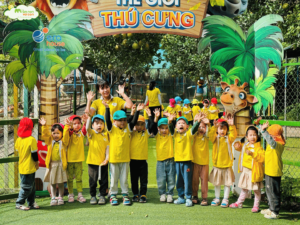 HOẠT ĐỘNG TRẢI NGHIỆM TẠI CÔNG VIÊN CẦU VỒNG – ERAHOUSE - TRƯỜNG MẦM NON VOI CON