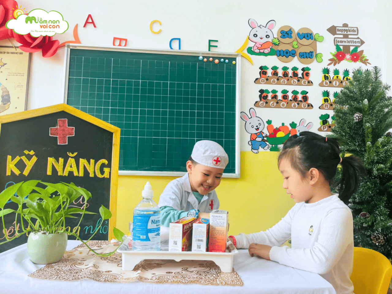 HOẠT ĐỘNG KỸ NĂNG SỐNG: XỬ LÝ VẾT THƯƠNG NHỎ HOẠT ĐỘNG KỸ NĂNG SỐNG: XỬ LÝ VẾT THƯƠNG NHỎ - TRƯỜNG MẦM NON VOI CON